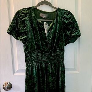 ANTHROPOLGIE: The Somerset Maxi Dress: Velvet Edition